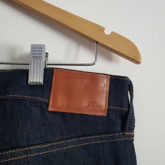 J CREW | NWT 770 Straight Blue Resin Rinse Japanese Denim Jeans (Size 32) - Picture 7 of 9